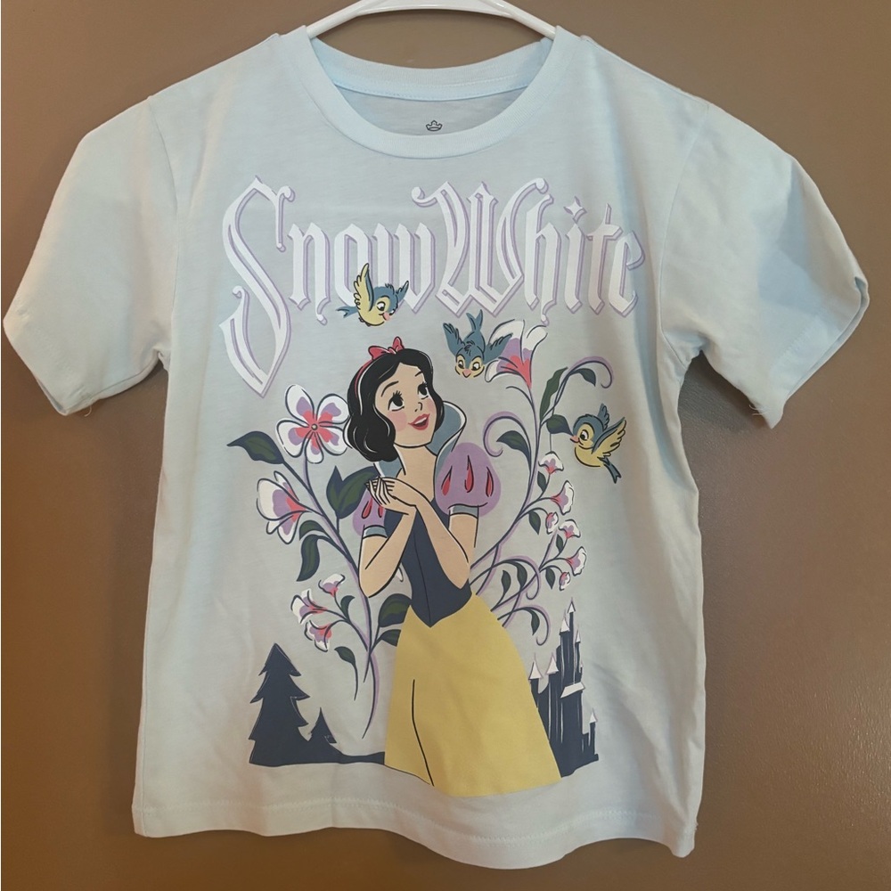 Disney Snow White Kids T-Shirt - White XS 4-5
